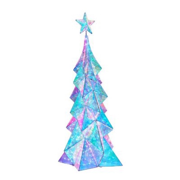 6' Pre-Lit Prismatic Tree - Picture 3 of 6